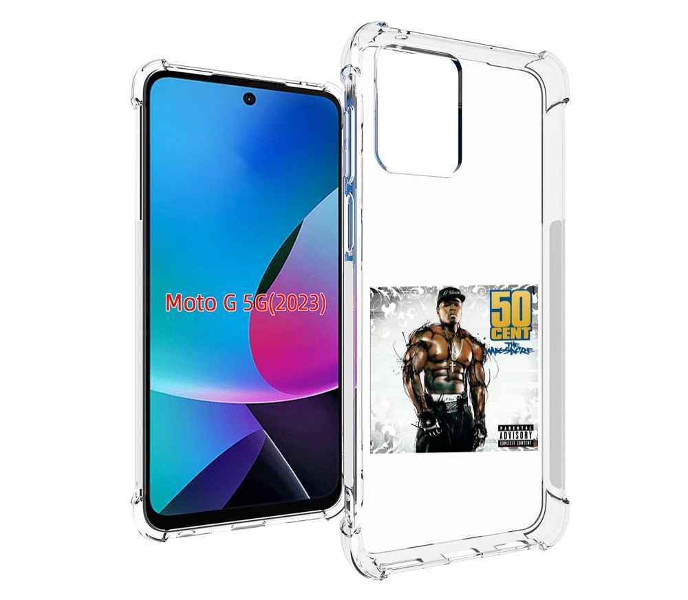 

Чехол MyPads 50 Cent - The Massacre для MOTO G 5G 2023, Tocco