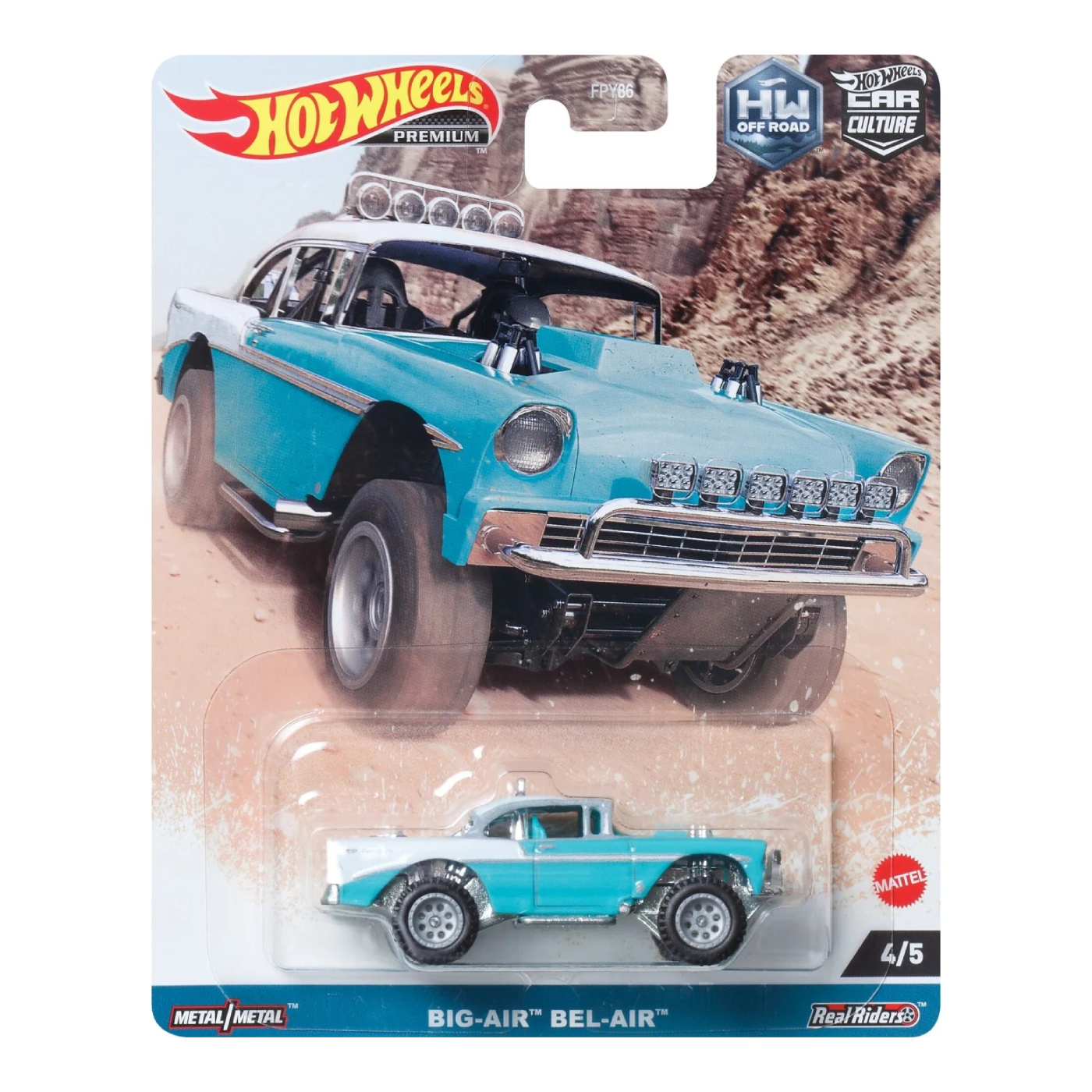 Машина Hot Wheels Big-Air Bel-Air HKC74