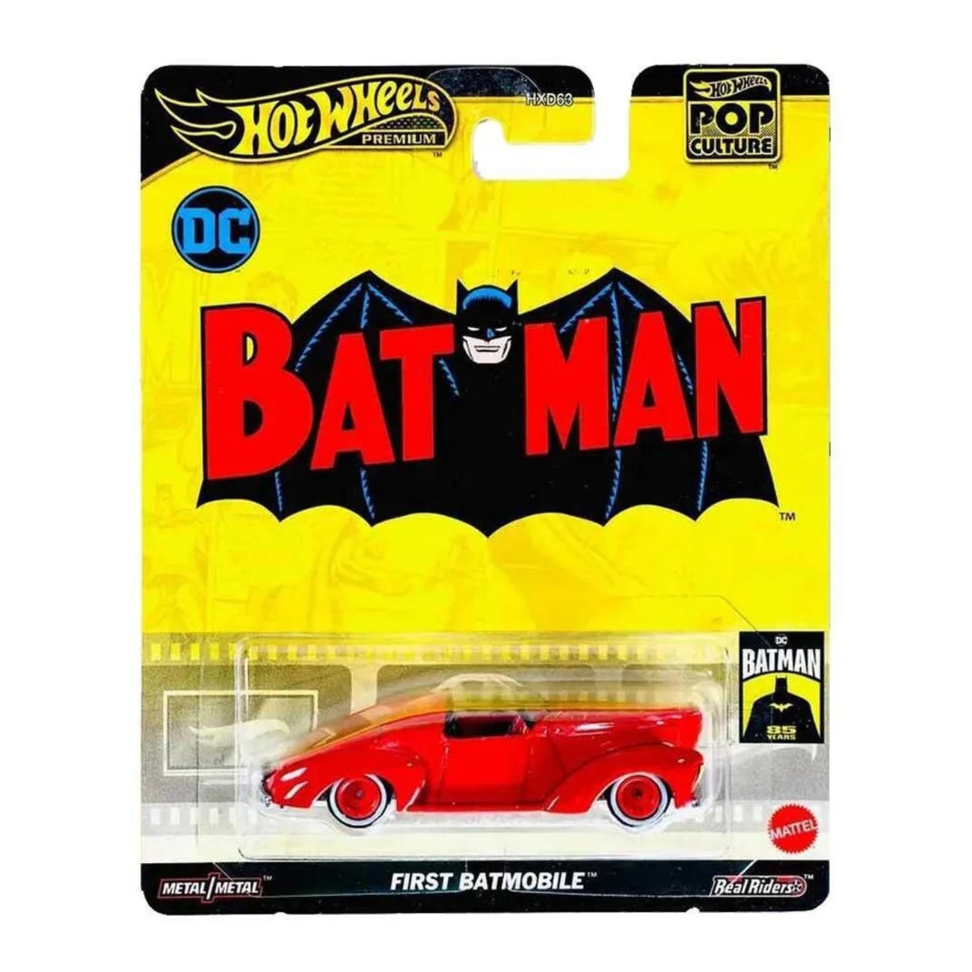 Машина Hot Wheels First Batmobile HVJ40