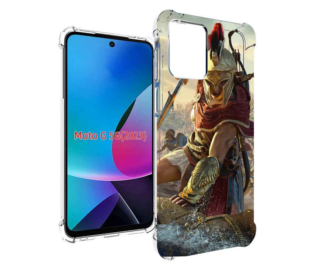 

Чехол MyPads Assassin's Creed Odyssey Kassandra мужской для MOTO G 5G 2023, Tocco