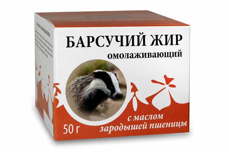 

Барсучий жир Алтайбиопроект Омолаживающий с маслом зародышей пшеницы 50 г