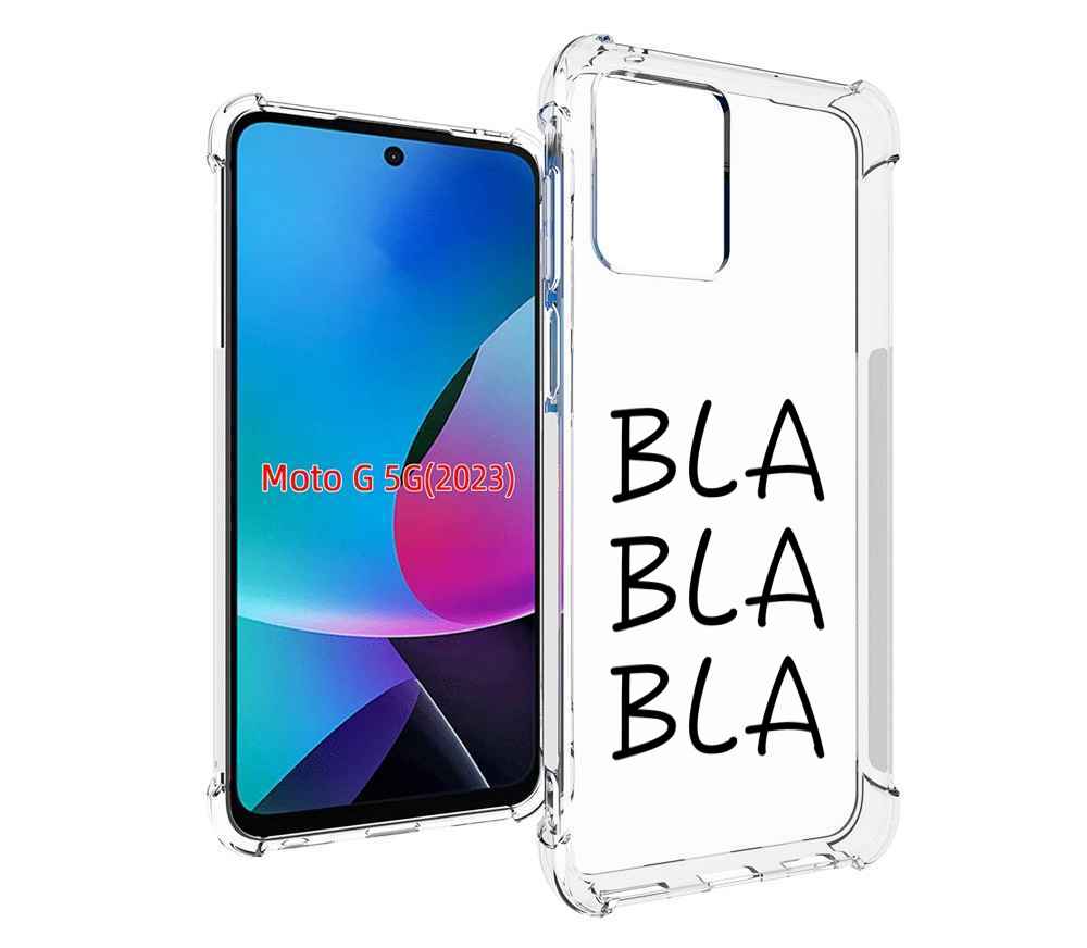 

Чехол MyPads Bla-Bla для MOTO G 5G 2023, Tocco