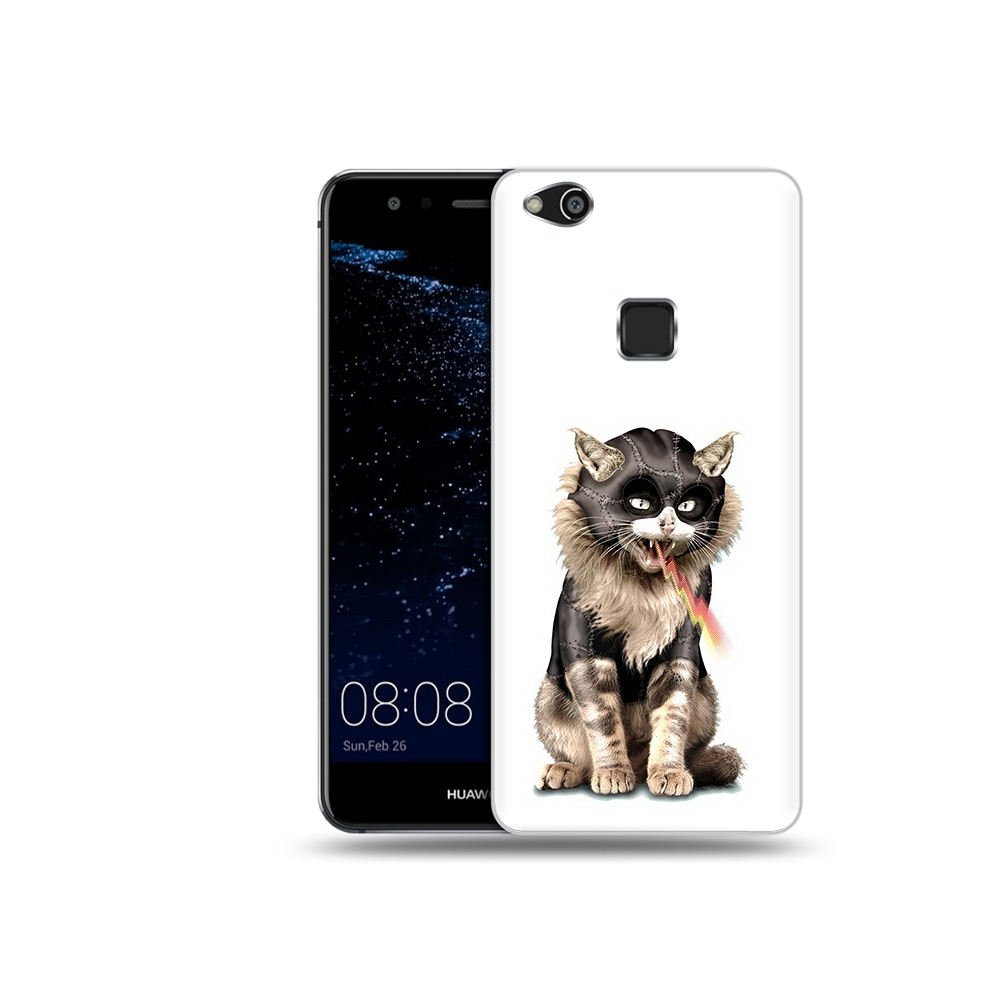 

Чехол MyPads Tocco для Huawei P10 Lite дьяволский кот (PT62135.59.341), Прозрачный, Tocco