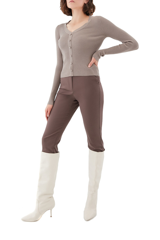 

Кардиган женский ZARINA 328614814 коричневый L, 328614814
