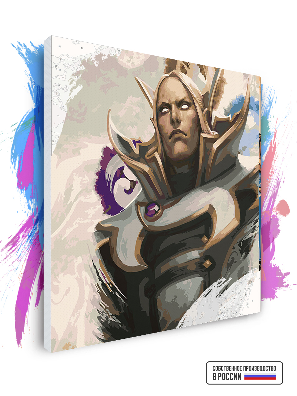 

Картина по номерам Красиво Красим Dota 2 - Invoker, 100 х 100 см, Dota 2 - Invoker