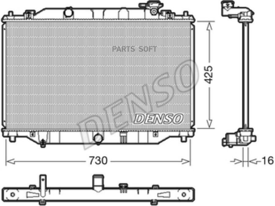 

Радиатор DENSO DRM44039