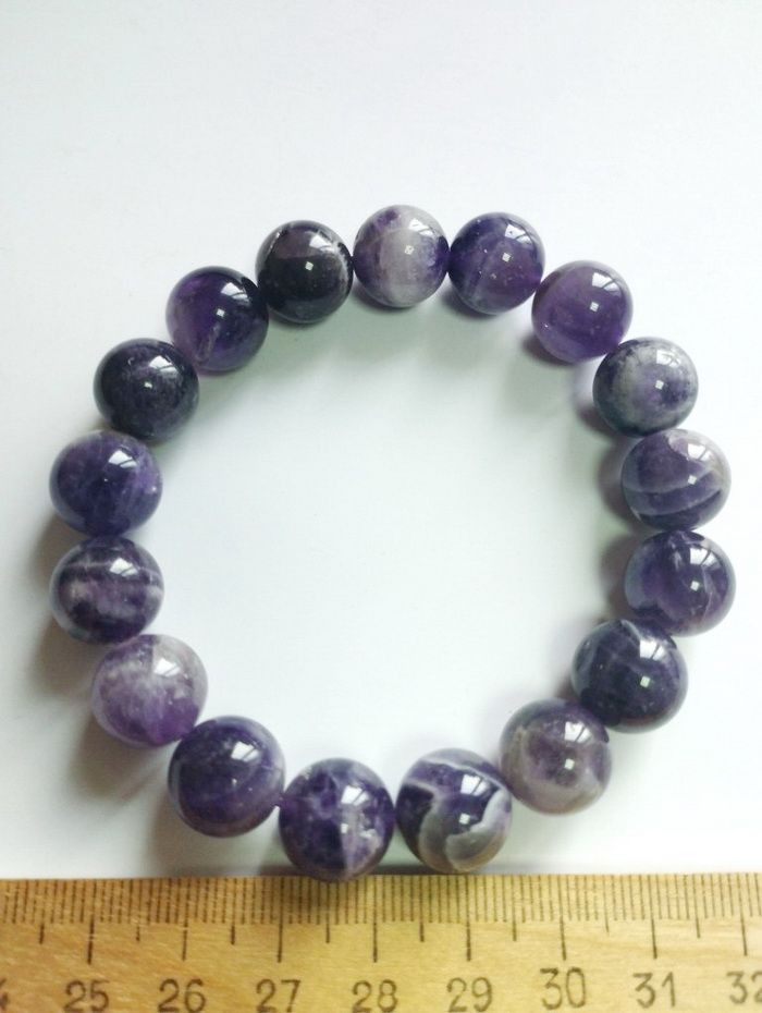 

Браслет из резины р. 22 Красота камня Аметист, аметист, Аметист
