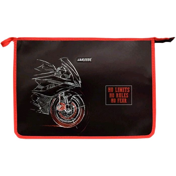 

Папка для тетрадей "deVENTE. Moto" A4 33,7x24,3x5 см, Черный