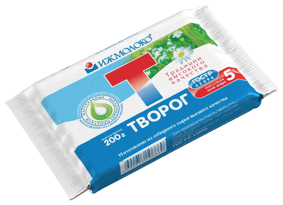 

Творог Ижмолоко 5% 200 г