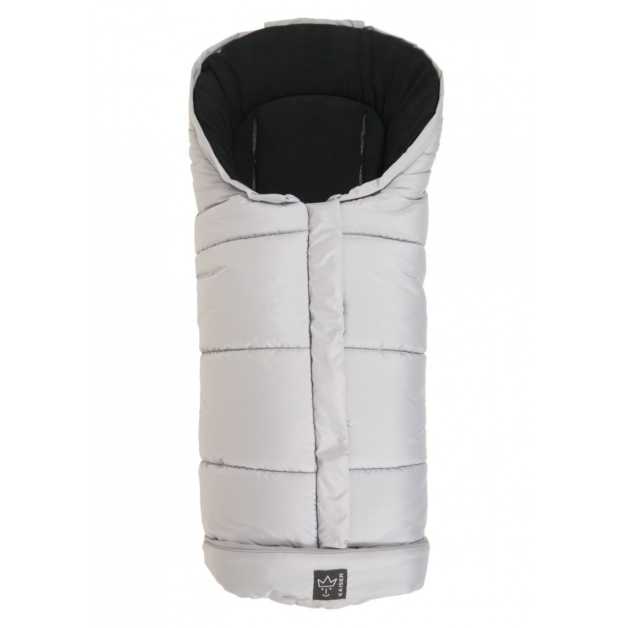 Конверт для новорожденных на молнии Kaiser Iglu Thermo Fleece Light grey, 6570823 leokid конверт для автолюльки и коляски light compact