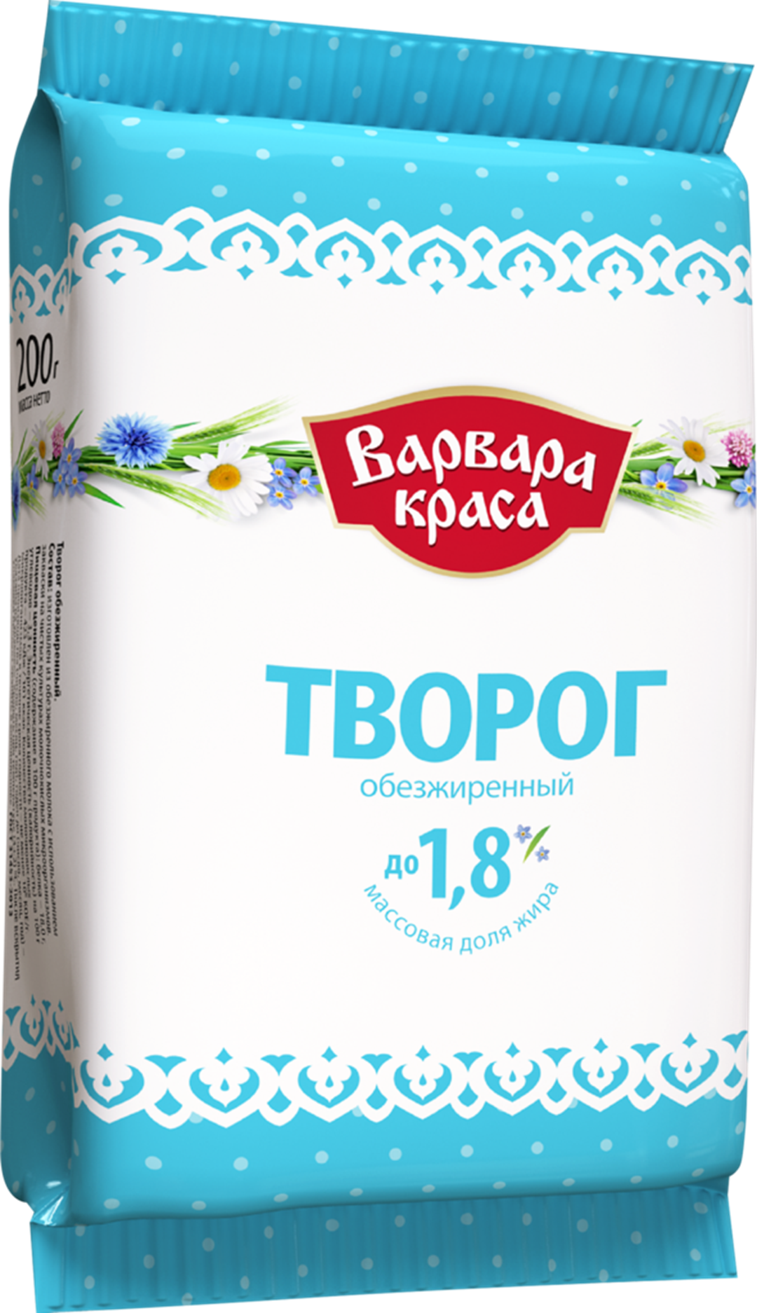 

Творог зерненый Варвара краса обезжиренный 200 г