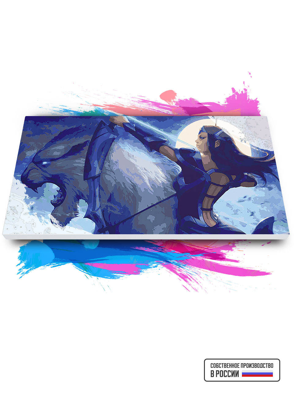 

Картина по номерам Красиво Красим Dota 2 - Mirana Art, 30 х 60 см, Dota 2 - Mirana Art