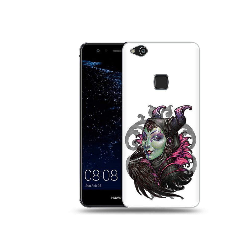 

Чехол MyPads Tocco для Huawei P10 Lite зеленая девушка с вороном (PT62135.59.357), Прозрачный, Tocco