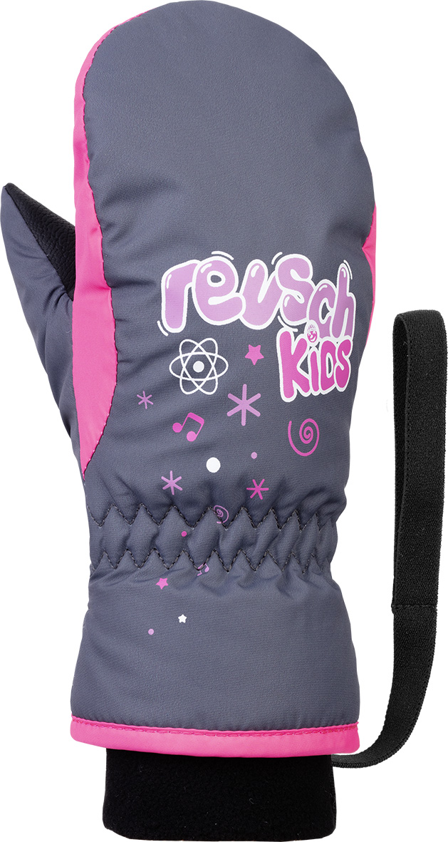 фото Варежки reusch 2020-21 kids mitten ombre blue/knockout pink inch дюйм:0