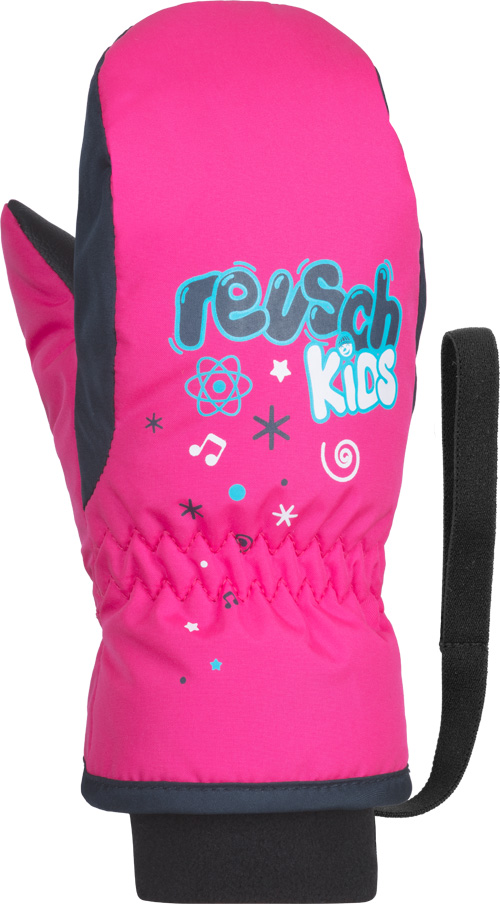 Варежки Reusch 2020-21 Kids Mitten Pink Glo Inch Дюйм:I
