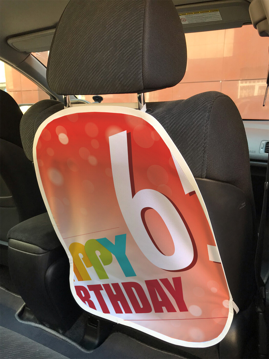 

Накидка на спинку сиденья JoyArty Цветной юбилей, 45х62, Цветной юбилей