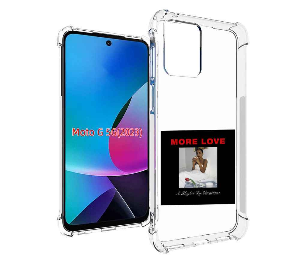 

Чехол MyPads Drake & Sade - More Love для MOTO G 5G 2023, Tocco