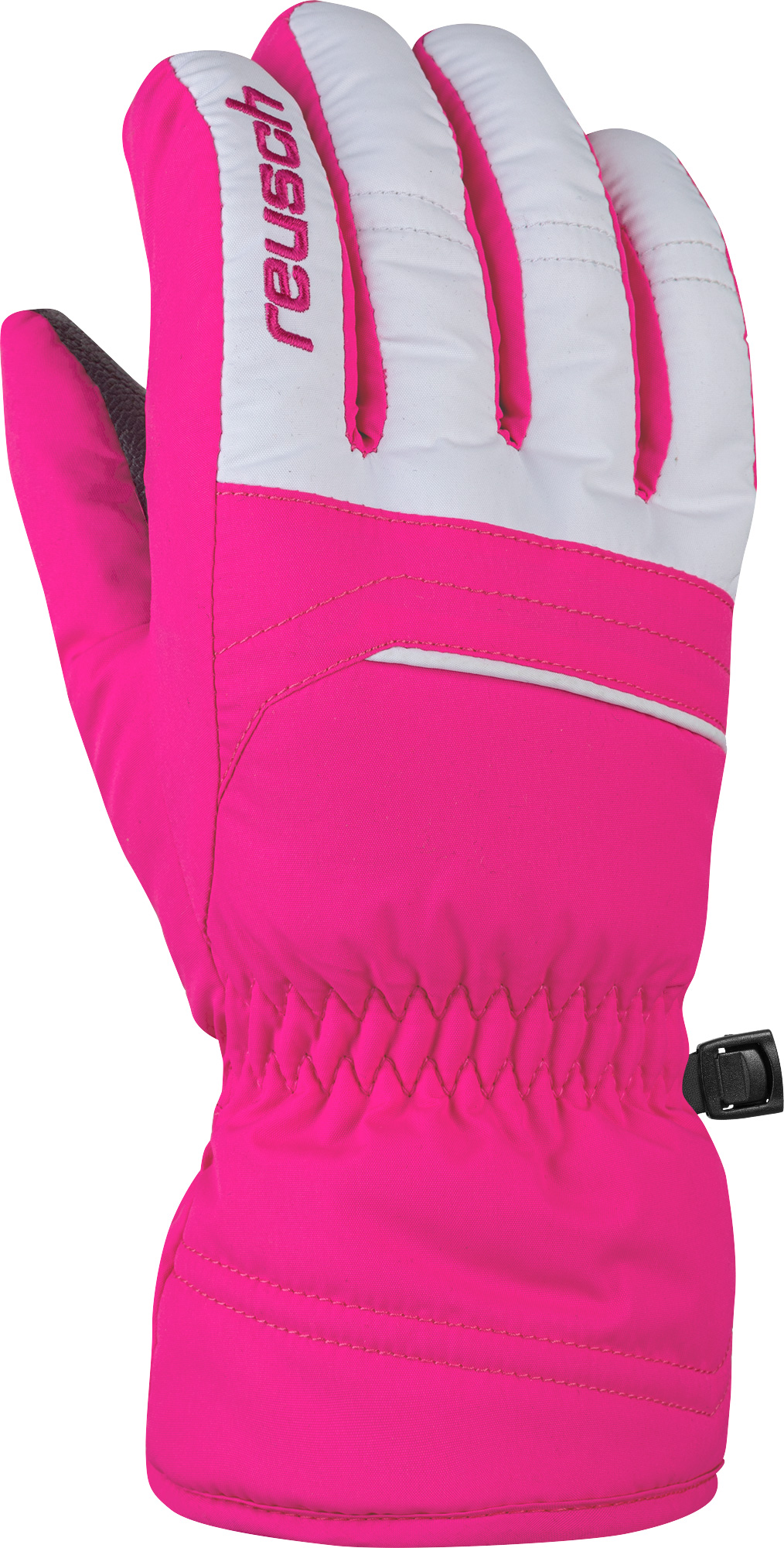 фото Перчатки горнолыжные reusch 2020-21 alan pink glo/white inch дюйм:5