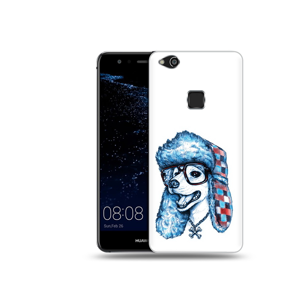 Чехол MyPads Tocco для Huawei P10 Lite зимний пес (PT62135.59.362)