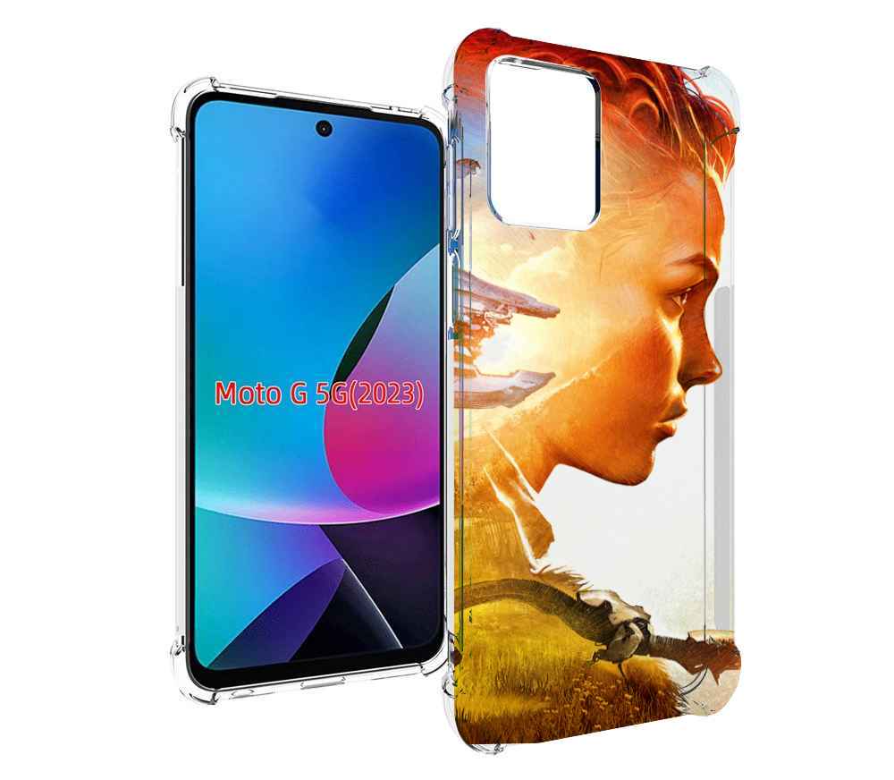 

Чехол MyPads Horizon Zero Dawn art для MOTO G 5G 2023, Tocco