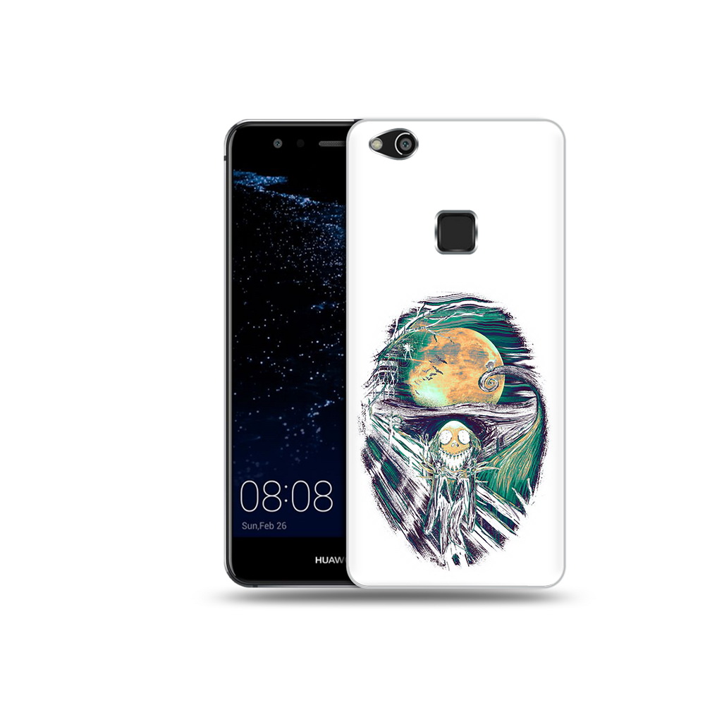 

Чехол MyPads Tocco для Huawei P10 Lite зубастое существо абстракция (PT62135.59.370), Прозрачный, Tocco