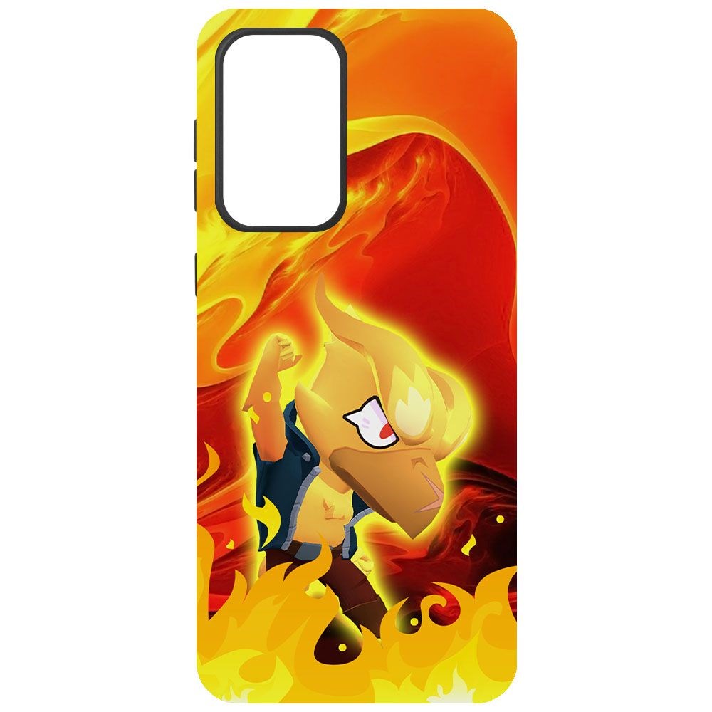 Чехол-накладка Софт Brawl Stars - Ворон-Феникс для Samsung Galaxy A33 5G (A336)