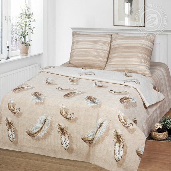 фото Постельное белье шлейф 509 2-спальное с европростыней арт дизайн