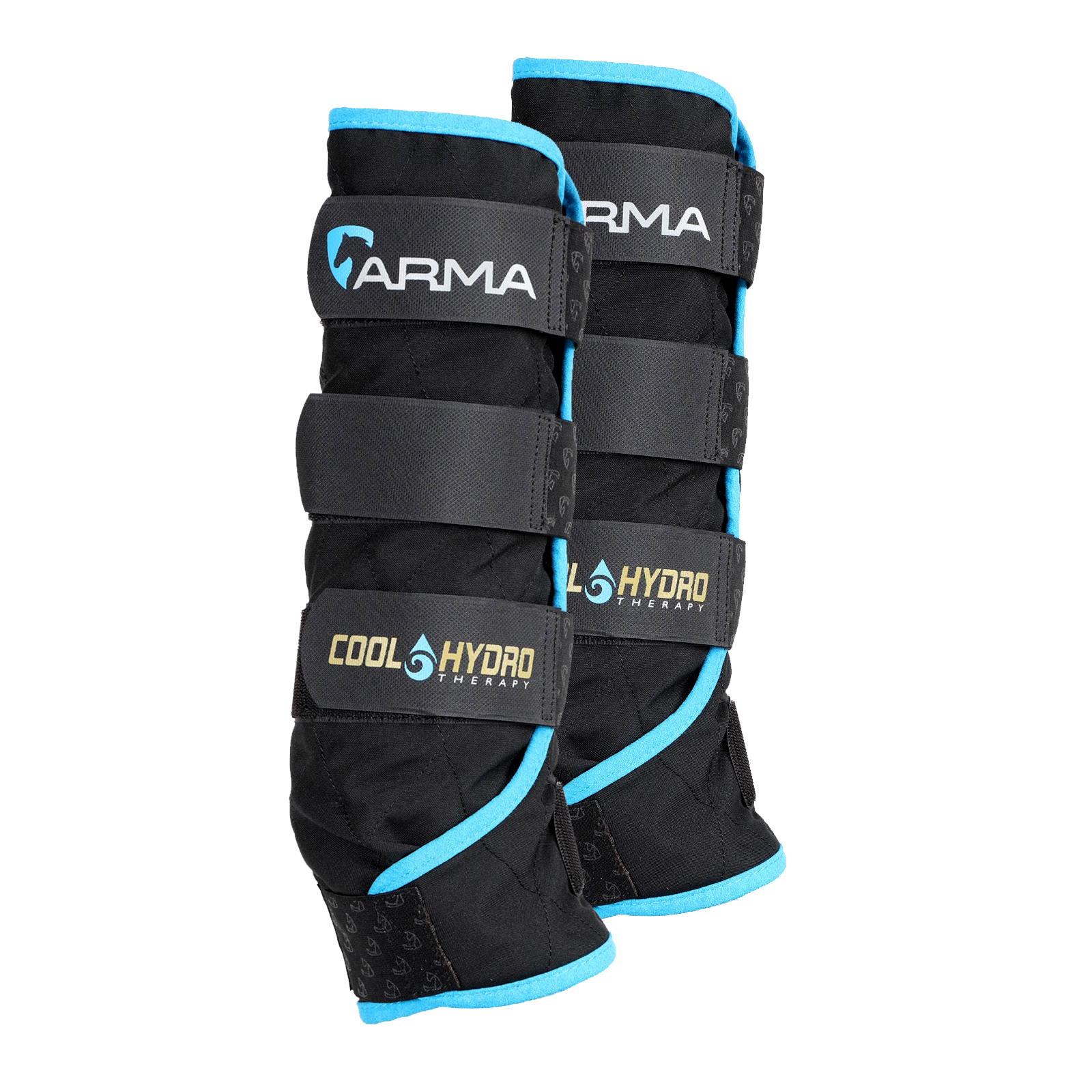 Ногавки охлаждающие для лошади SHIRES ARMA Cool Hydro Therapy Boots, COB, чёрный