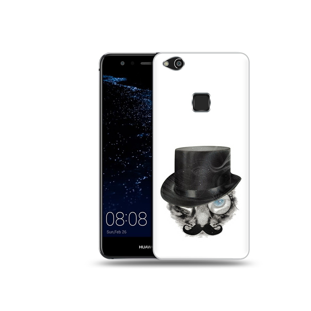 

Чехол MyPads Tocco для Huawei P10 Lite интелегентный кот (PT62135.59.378), Прозрачный, Tocco