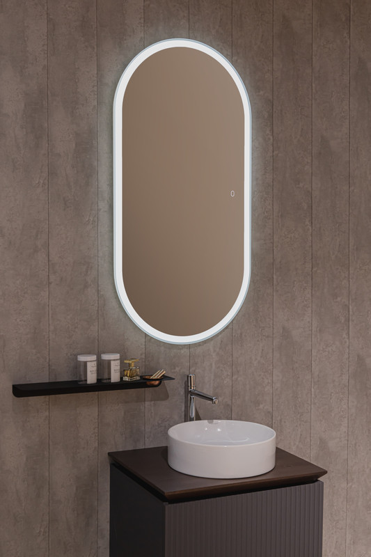 Зеркало для ванной Silver Mirrors Виола 120х60 с подсветкой зеркало silver mirrors