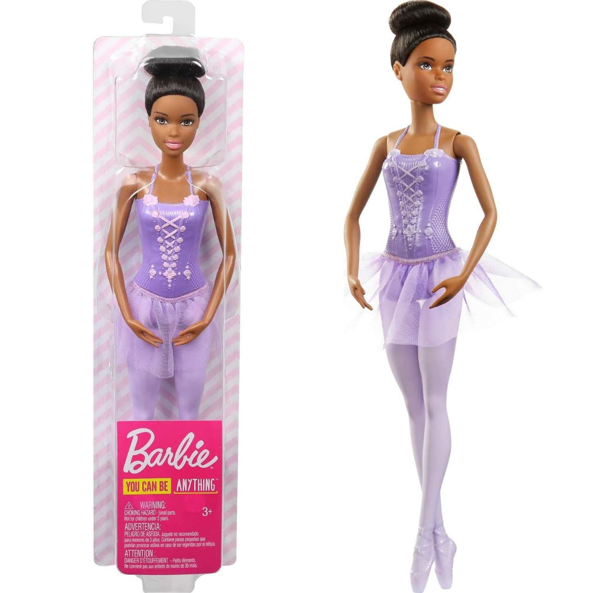 Кукла Barbie балерина в сиреневом наряде