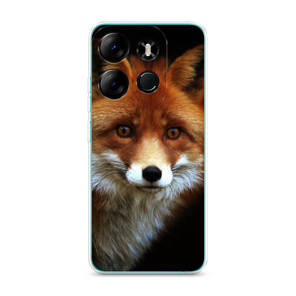 

Чехол на Tecno Pop 7 Pro "Лиса 2", Оранжевый;черный;серый, 303450-1