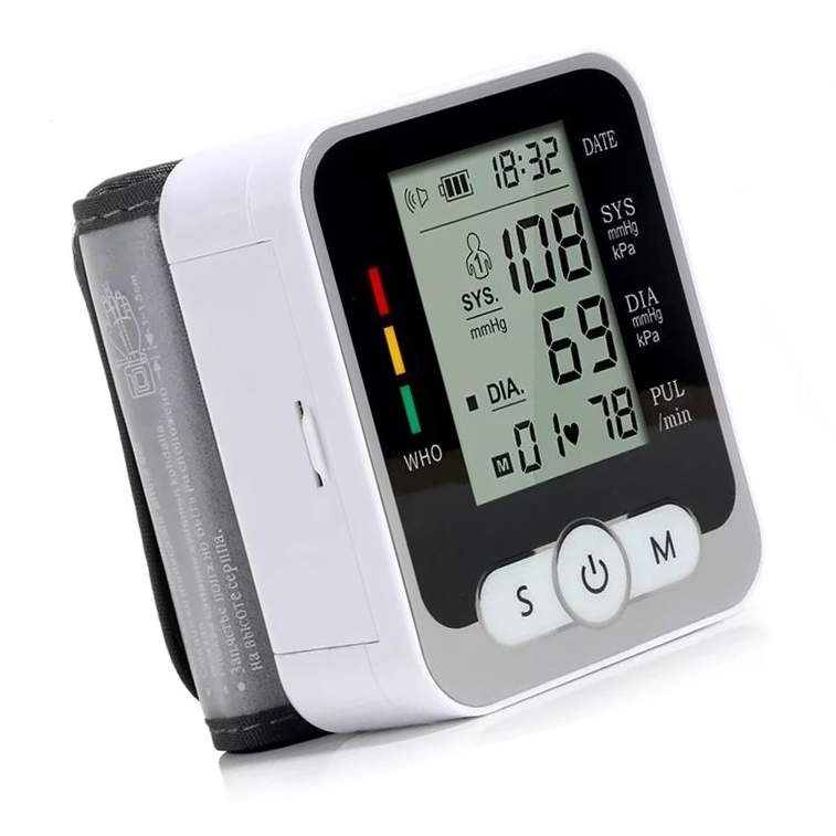 Купить Автоматический тонометр URM на запястье Digital Blood Pressure Monitor