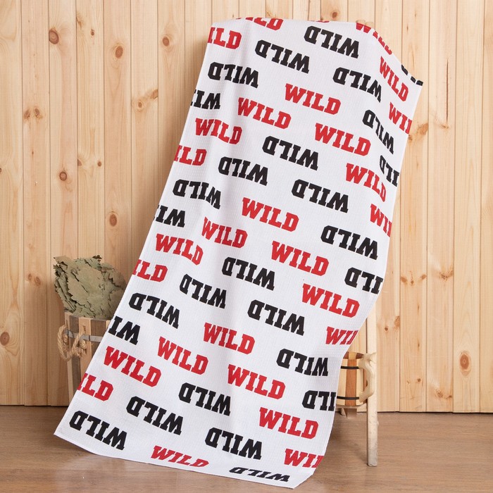 

Полотенце Этель Wild 70х146±2 см, 100% хлопок 160гр/м2