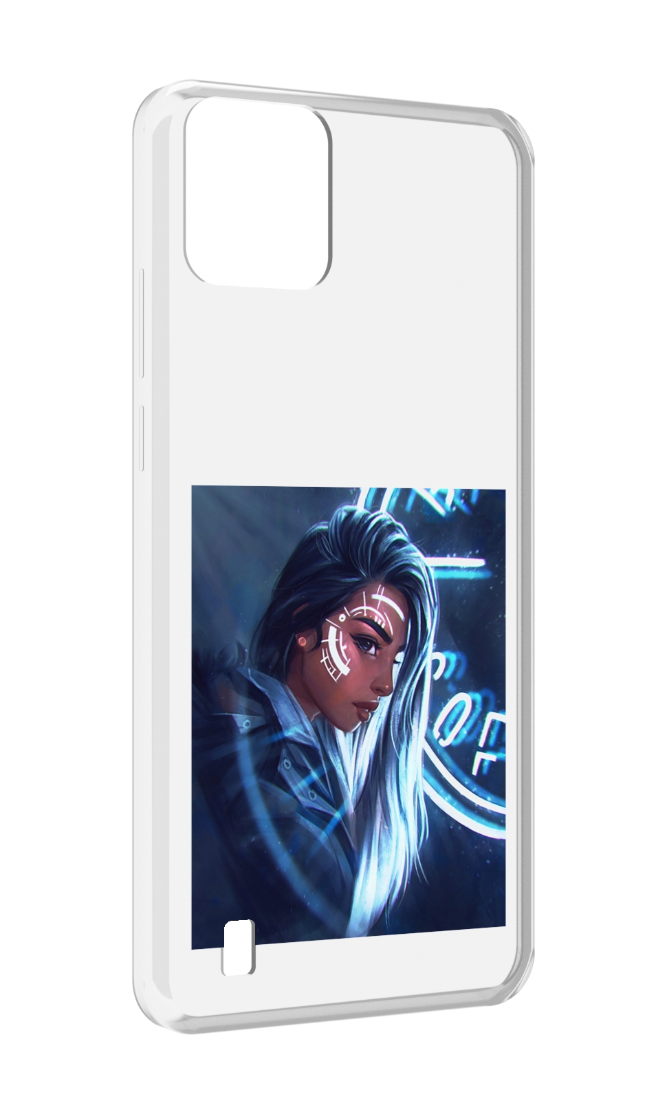 

Чехол MyPads девушка-из-антарктиды женский для Blackview A55, Прозрачный, Tocco