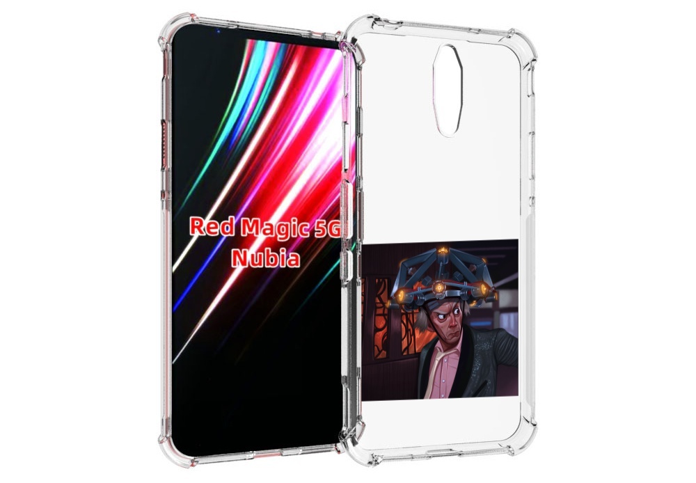 

Чехол MyPads назад-в-будущее для ZTE Nubia Red Magic 1 5G, Прозрачный, Tocco