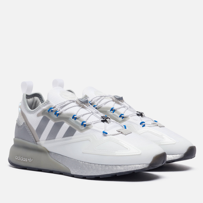 

Кроссовки мужские Adidas ZX 2K Boost Safety белые 46.5 EU, ZX 2K Boost Safety