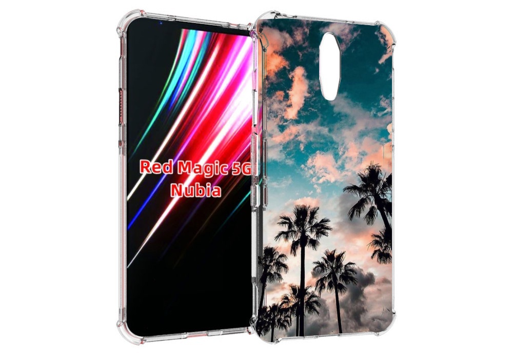 

Чехол MyPads небо-с-пальмами для ZTE Nubia Red Magic 1 5G, Прозрачный, Tocco