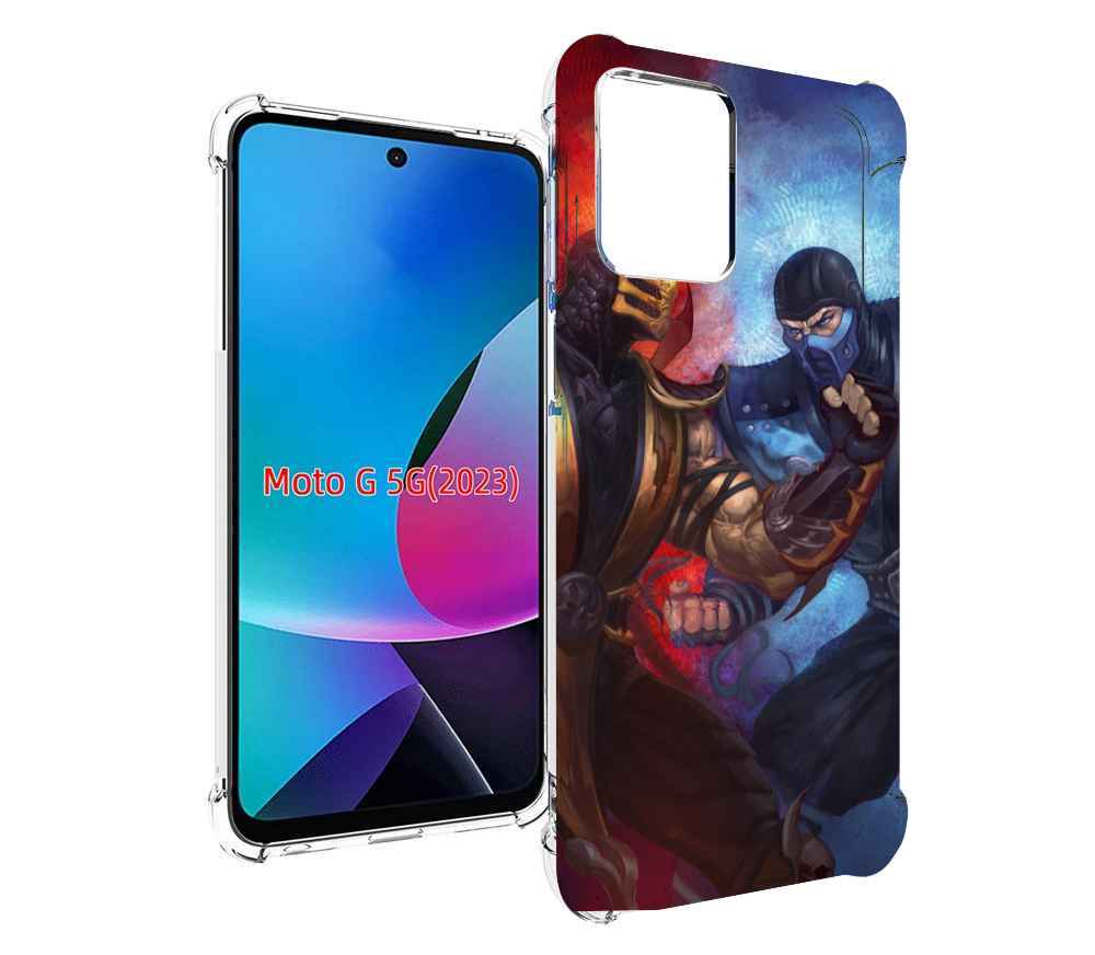 

Чехол MyPads Mortal Kombat art для MOTO G 5G 2023, Tocco