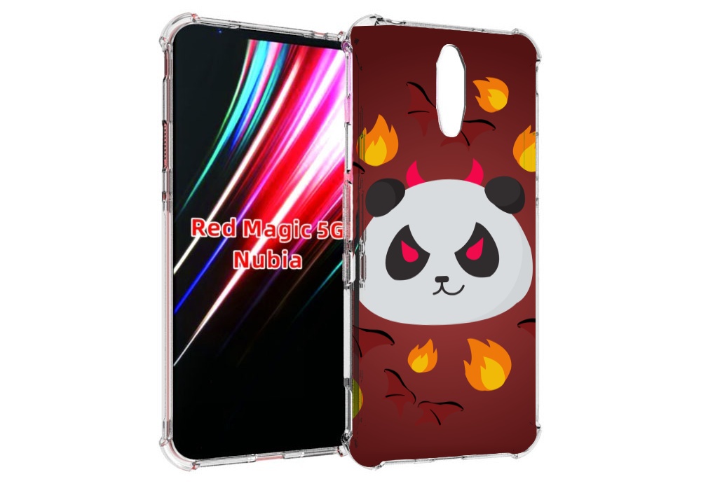 

Чехол MyPads огненная-панда для ZTE Nubia Red Magic 1 5G, Прозрачный, Tocco