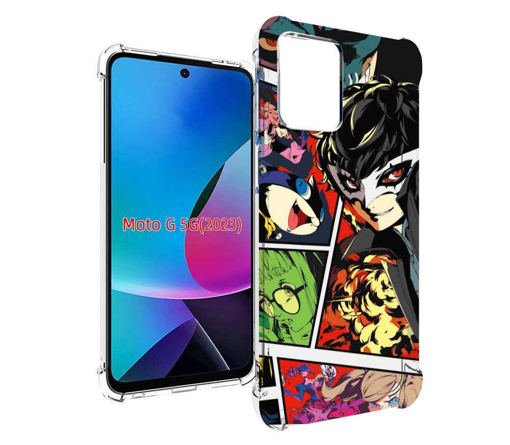 

Чехол MyPads Persona 5 art для MOTO G 5G 2023, Tocco