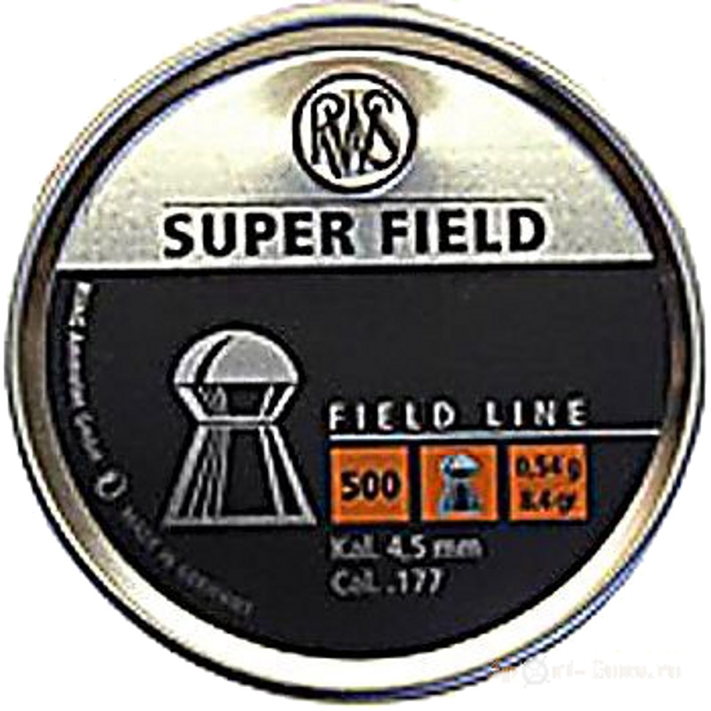 Пули RWS Super Field (500шт.)