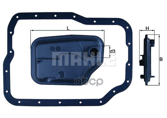 

Фильтр масляный АКПП Mahle HX149D