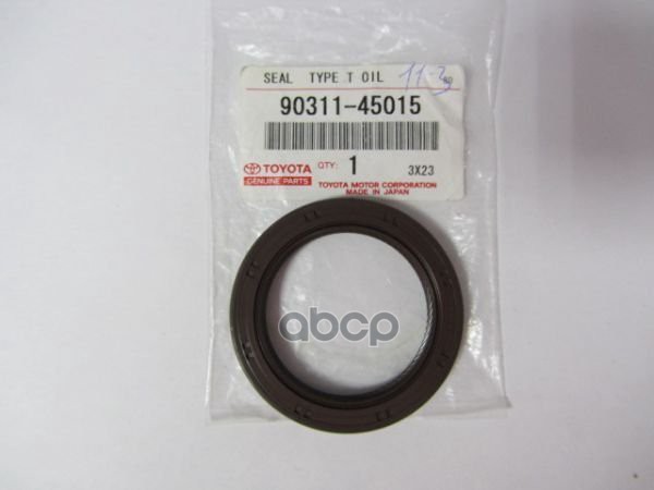 

Сальник Toyota 9031145015 К/Вала Пер. 1gfe TOYOTA 9031145015