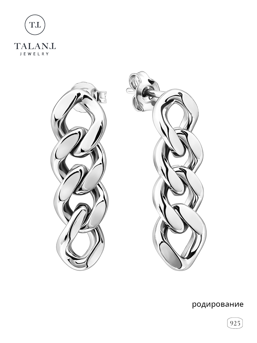 

Серьги из серебра TALANT 12-72-0000-11926, 12-72-0000-11926