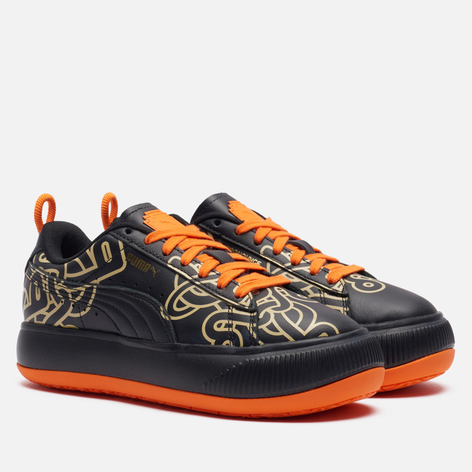 фото Кроссовки женские puma x pronounce suede mayu черные 38 eu