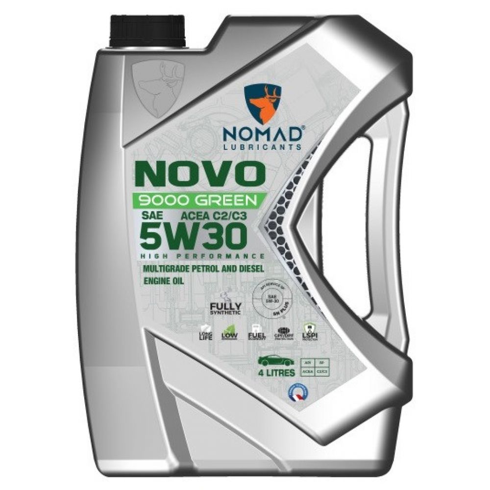 

Моторное масло Nomad Novo 9000 Green 5W30 Acea C2/C3 4л