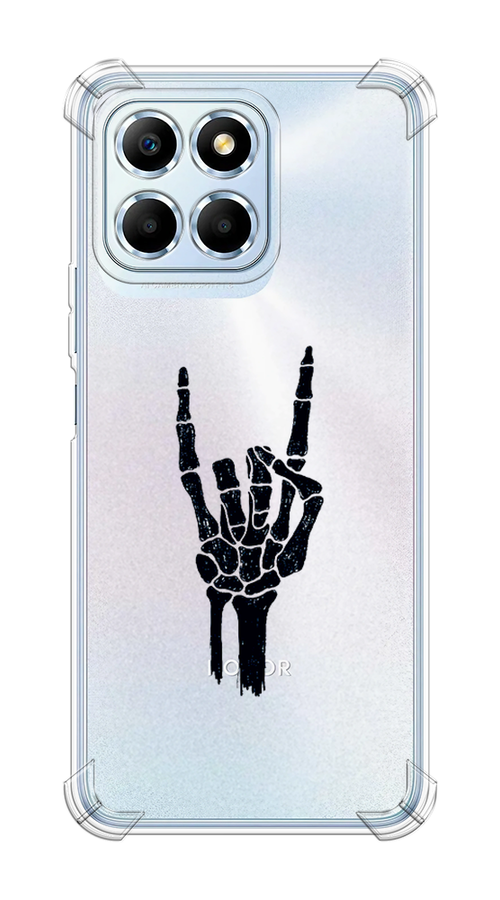 

Чехол Awog на Huawei Honor X6/X6s "Rock for a skeleton", Черный;прозрачный, 6120251-1