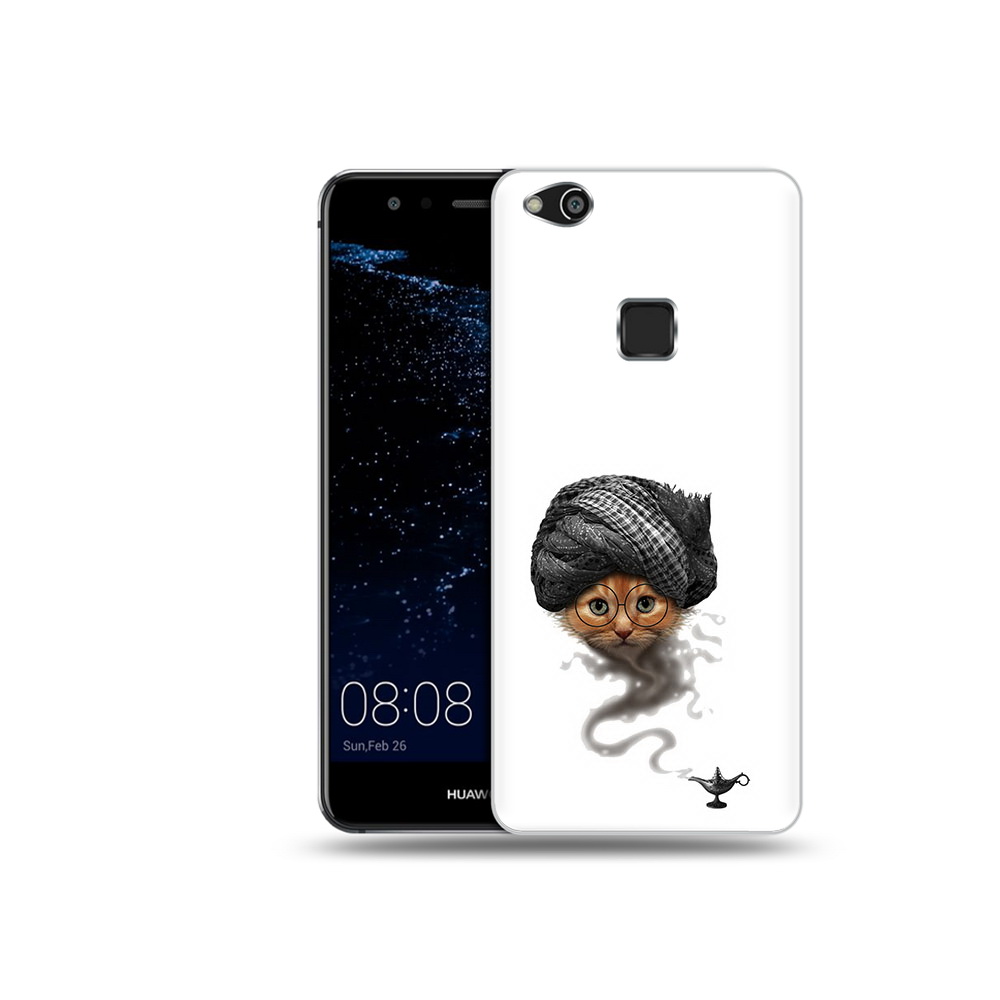 

Чехол MyPads Tocco для Huawei P10 Lite кот джин (PT62135.59.398), Прозрачный, Tocco