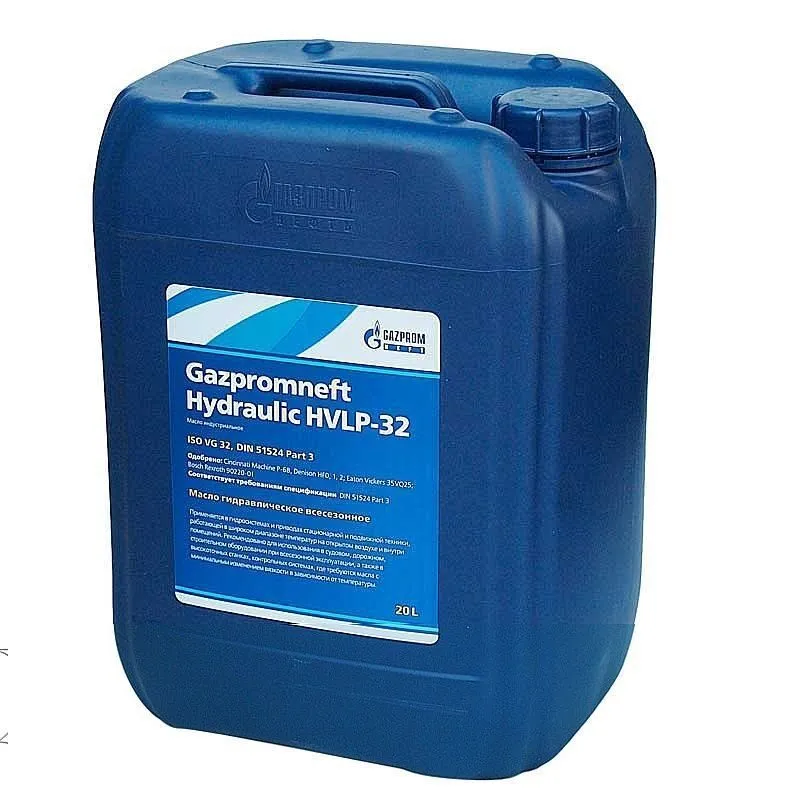

GAZPROMNEFT Масло гидравлическое Gazpromneft HVLP-32 20 л 2389905159